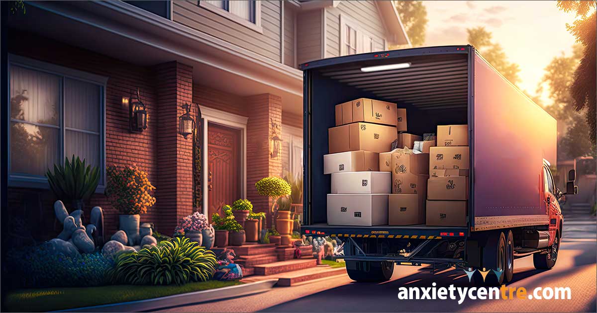 Can moving cause stress, anxiety, and symptoms?
