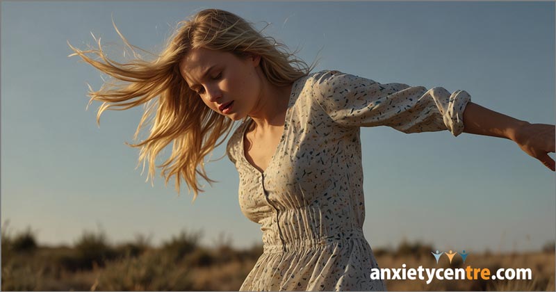 pushed, pulled, blown by the wind feeling anxiety symptom